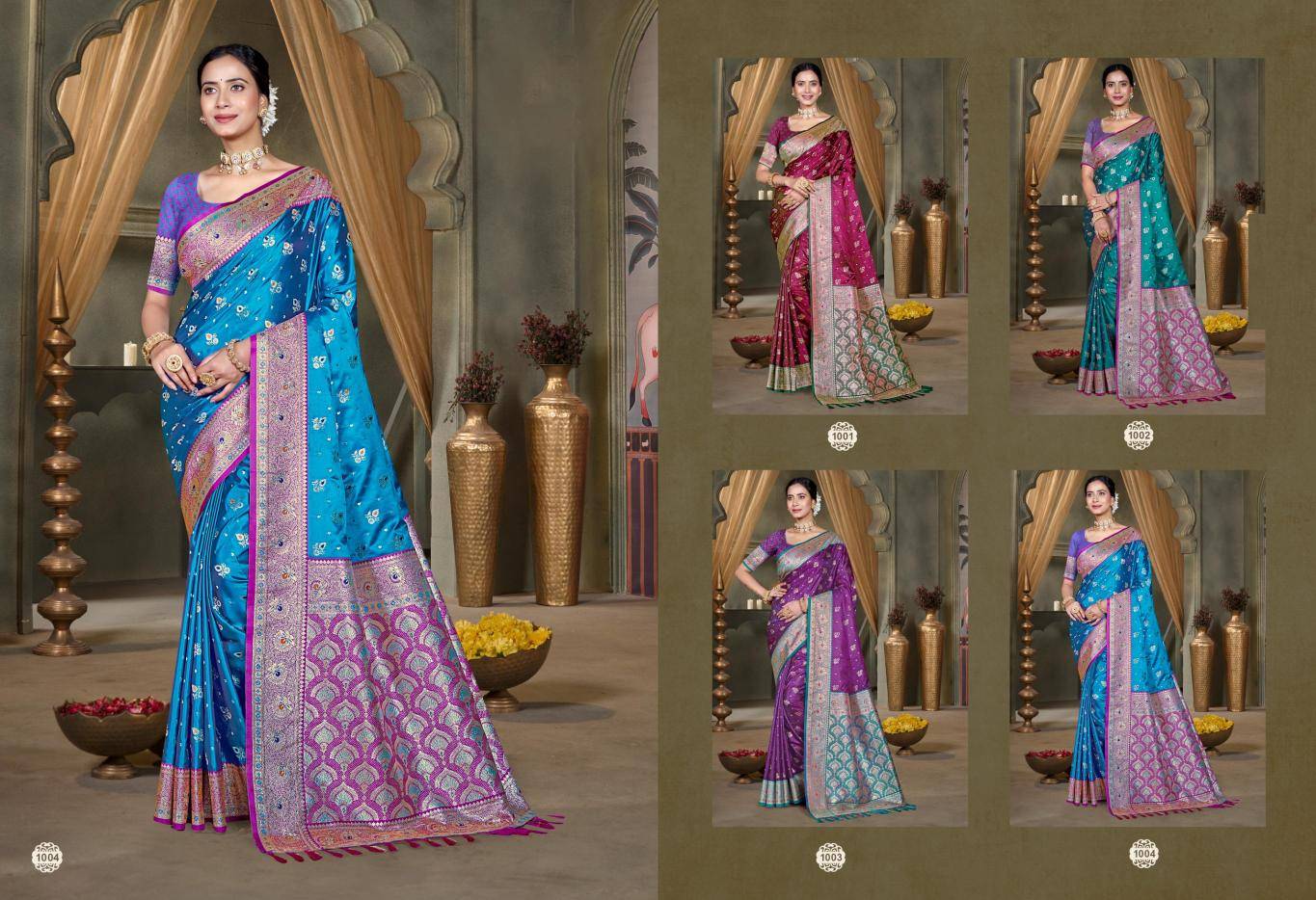 Bunawat - Plazma Silk Vol-03 Saree manufacturers in Pune